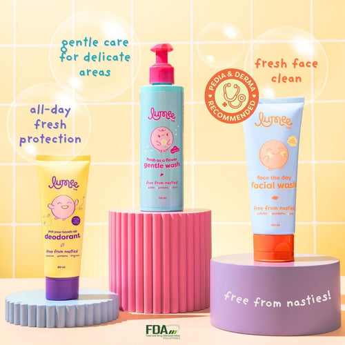 Lumee Kids Fresh Routine Set with Surprise Towel Pals Blind Bag