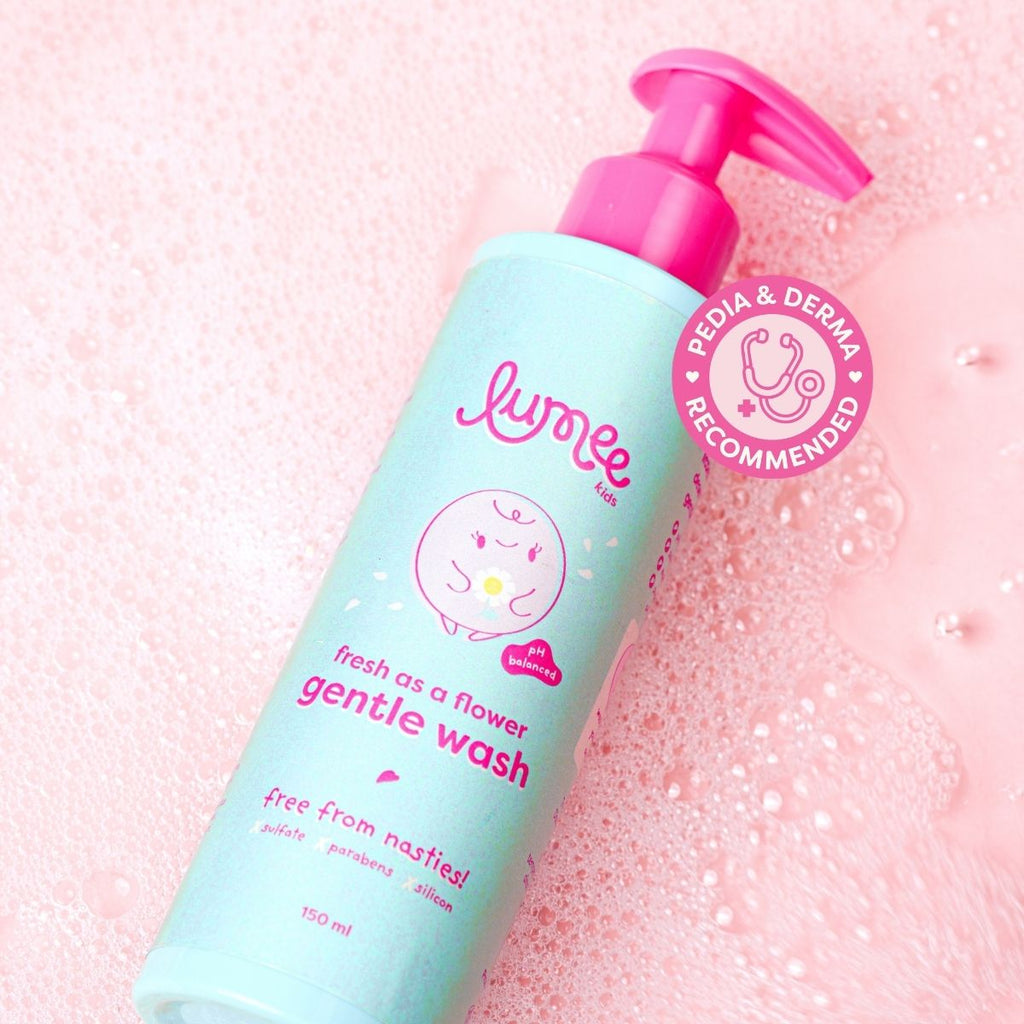 Lumee Kids Fresh as a Flower Gentle Wash for Delicate Areas (150ml)