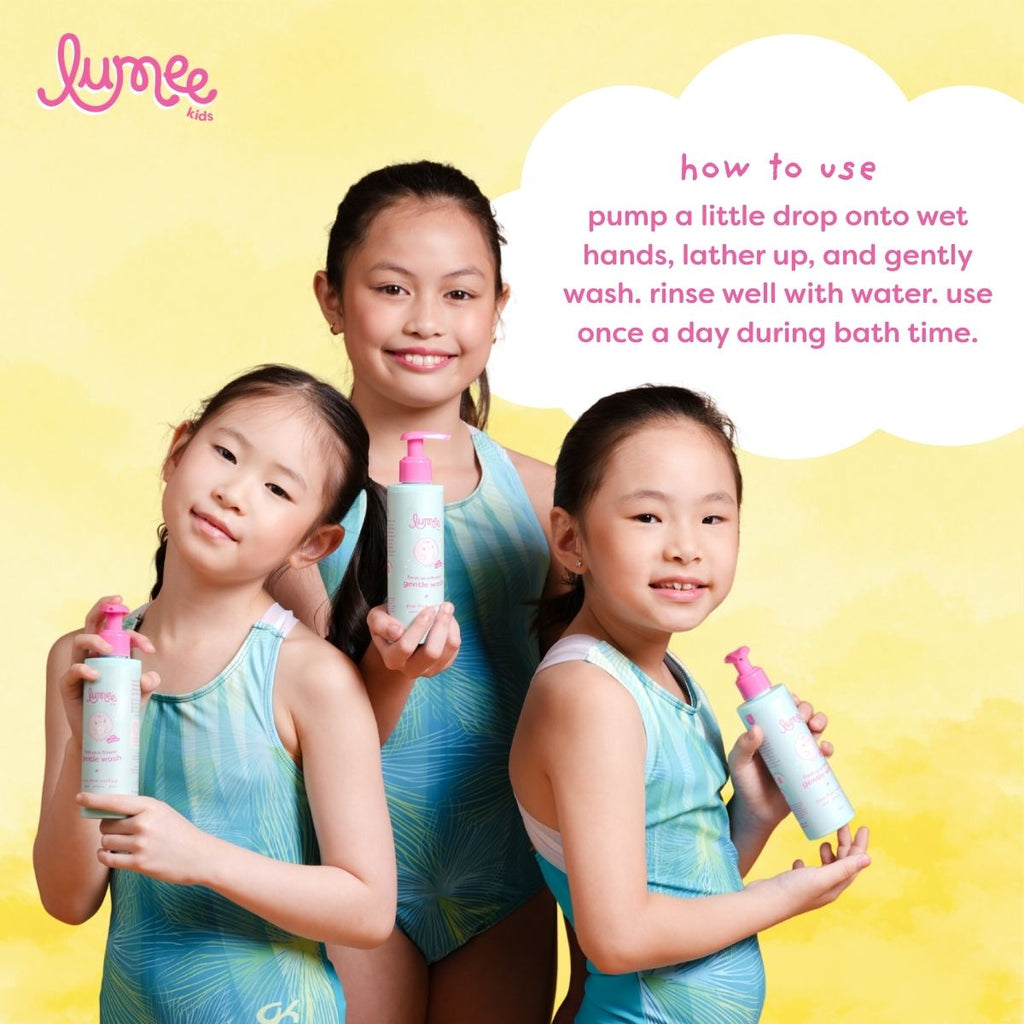 Lumee Kids Fresh as a Flower Gentle Wash for Delicate Areas (150ml)