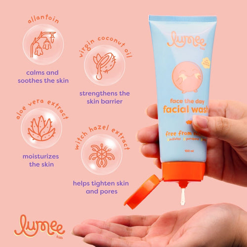 Lumee Kids Face the Day Facial Wash (100ml)