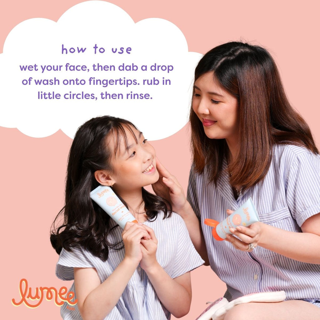 Lumee Kids Face the Day Facial Wash (100ml)