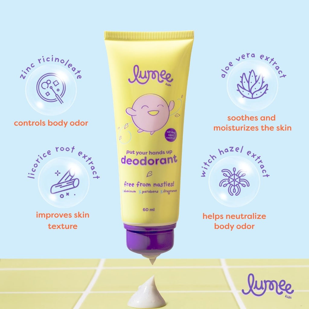 Lumee Kids Put Your Hands Up Cream Deodorant (60ml)