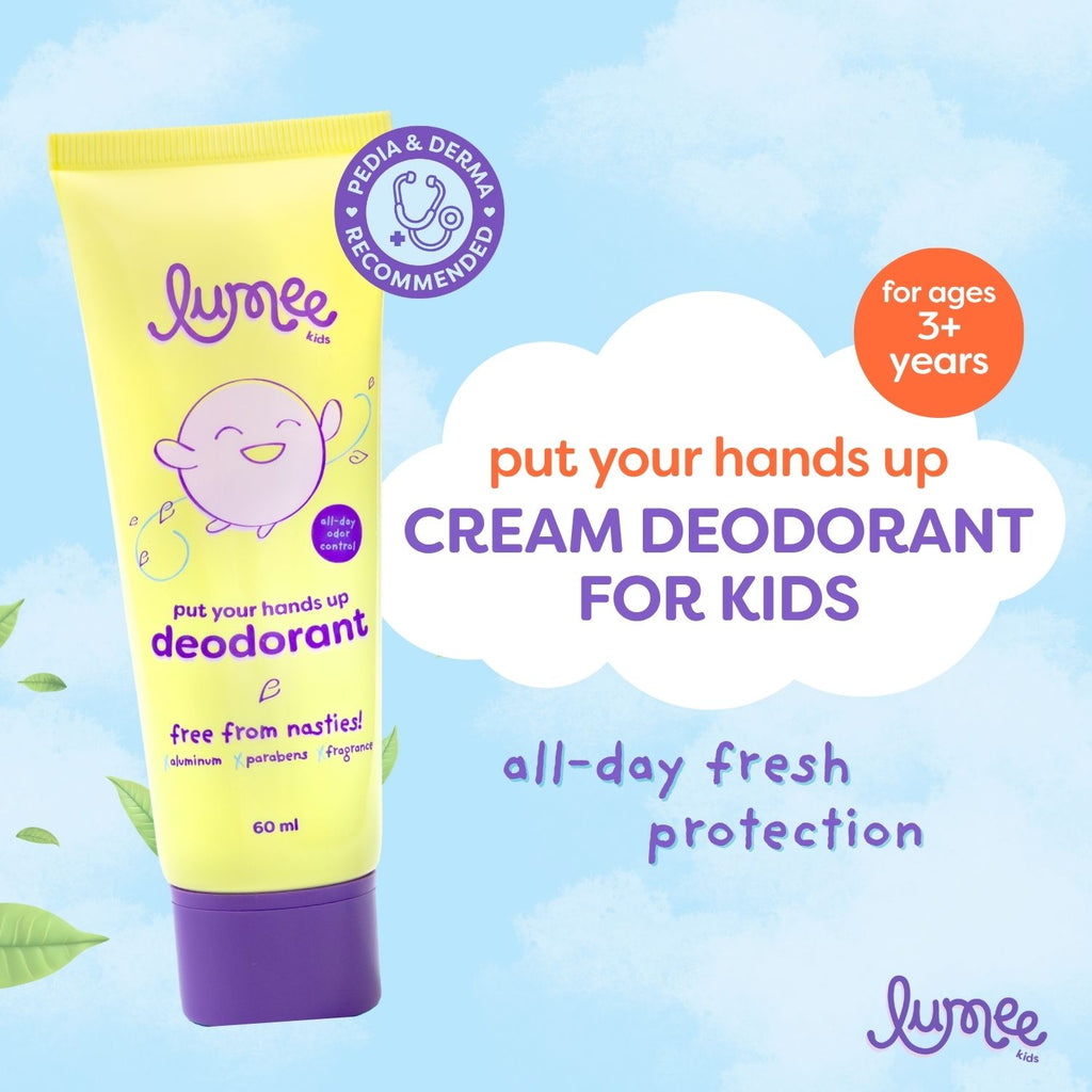 Lumee Kids Put Your Hands Up Cream Deodorant (60ml)