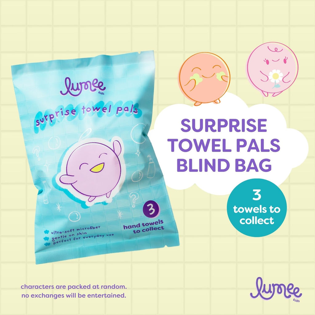 Lumee Kids Surprise Towel Pals Collectible Blind Bag